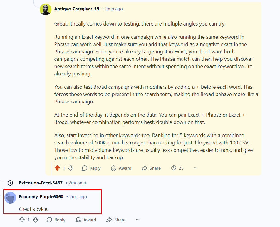 Client testimonial 5